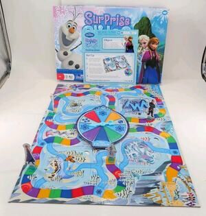 Disney Frozen Surprise Slides Game 2014 Wonder Forge Complete